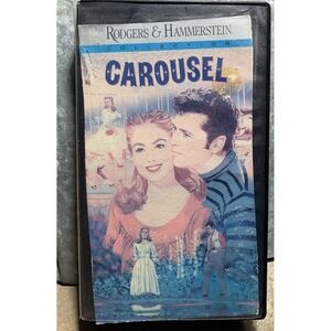 rogers and hammerstein carousel VHS pre‎ owned movie 1956